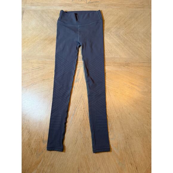 Lululemon Reveal Tight *Mesh Stripes Titanium size 4 - Picture 4 of 8